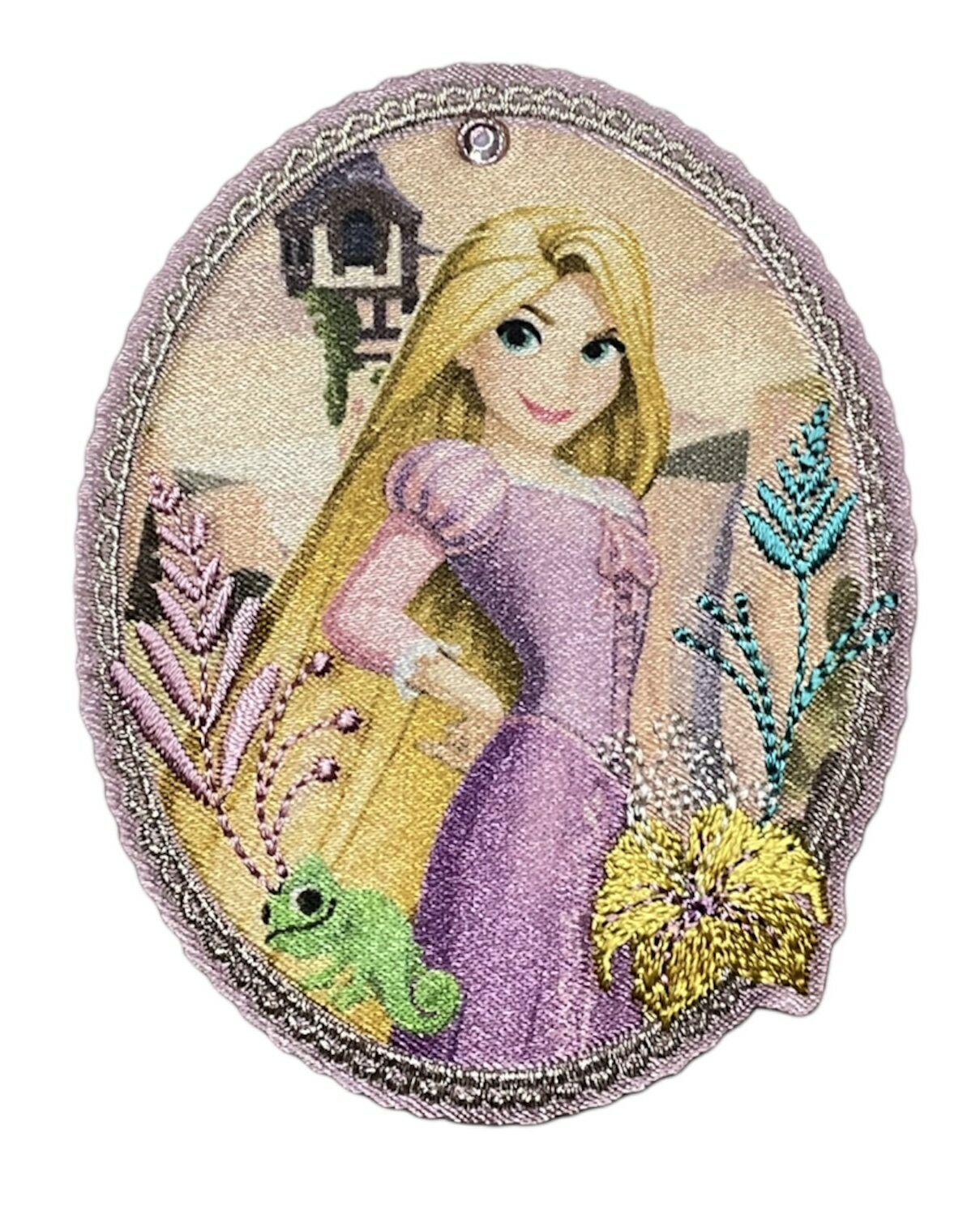 ディズニープリンセス/ワッペン大 ラプンツェル プライド 2WAYワッペン ※定形外郵便にて発送※