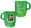 STACKING MUG / 7UP-GREEN-CLEAR グリーン クリア セブンアップ マグ マグカップ スタッキングマグ コ..