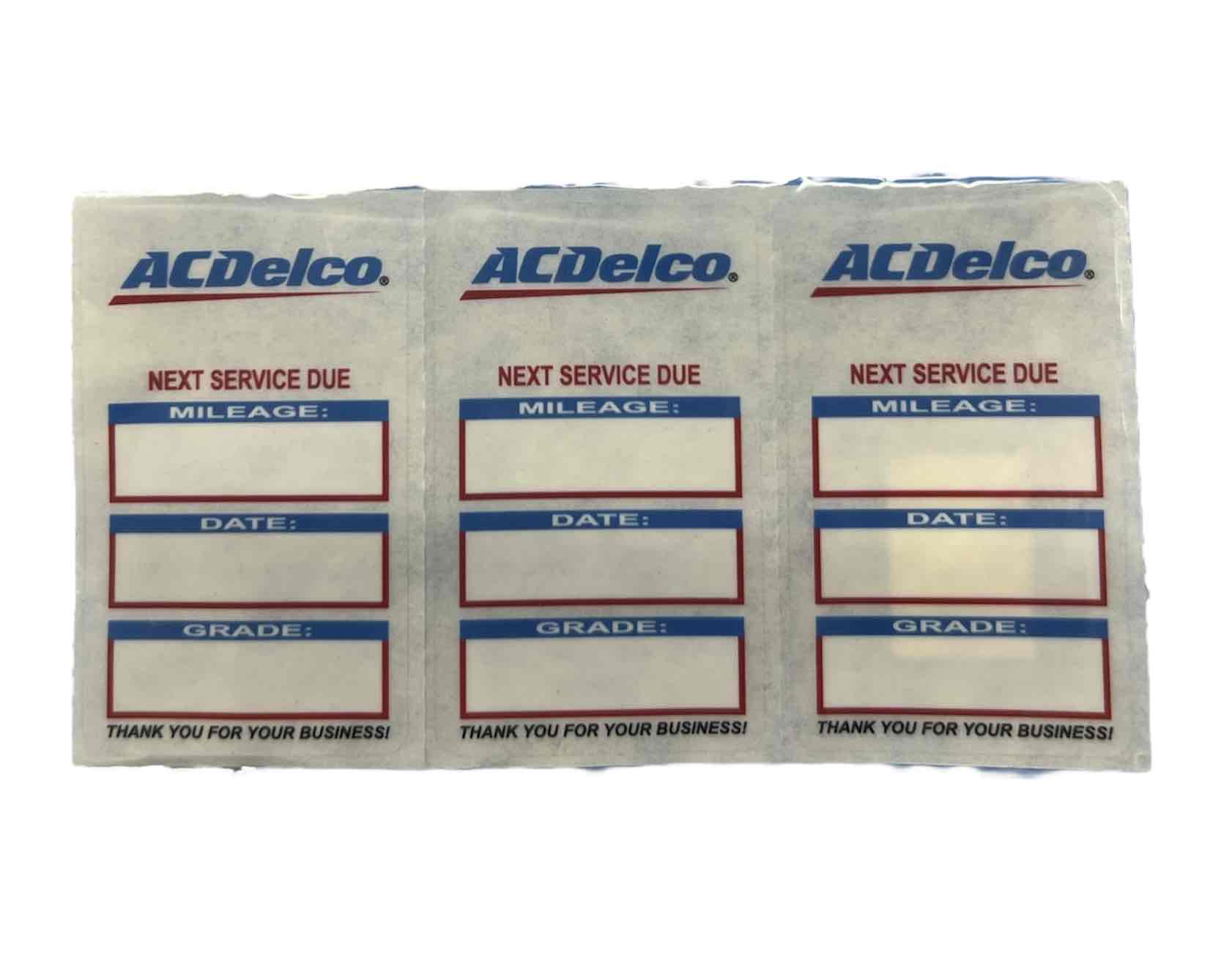 饤ХŷԾŹ㤨OIL CHANGE STICKER 3pcs ACDELCO    ɽ [¹͢]פβǤʤ370ߤˤʤޤ