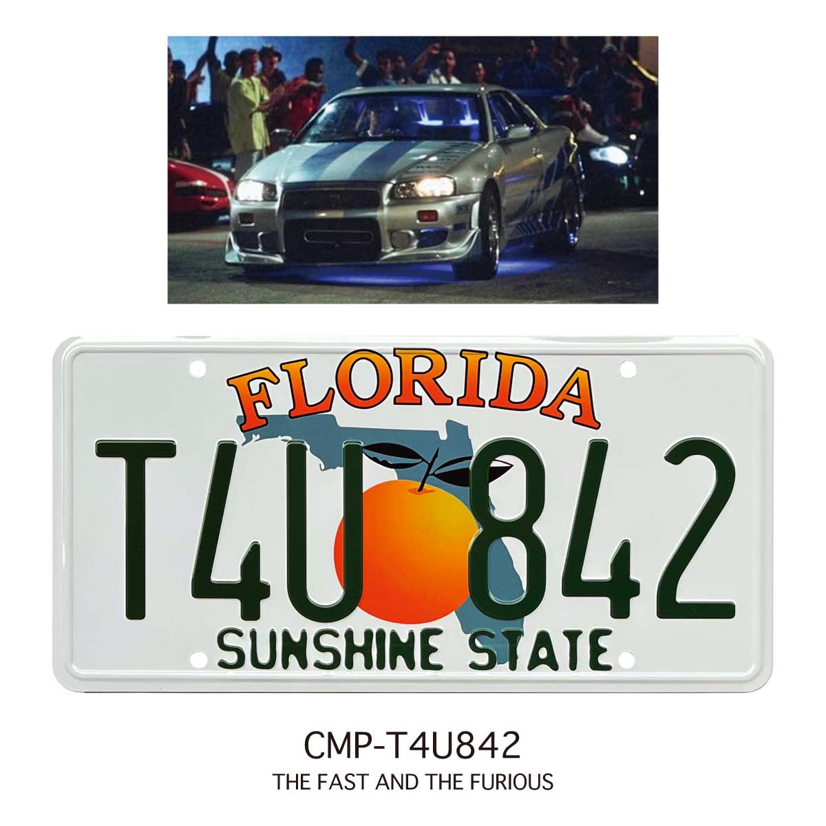 ☆★☆大人気映画のナンバープレート☆★☆ 大人気映画のナンバープレートです。4点穴が開いているので、壁に飾れます♪そのまま棚に飾ってもかわいい☆ ※壁掛け用の穴は円形になっている場合がございます。ご了承いただければ幸いです。 ●サイズ：15...