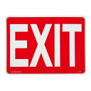 プラスチック・サインボード★Plastic Sign Board★EXIT★出口