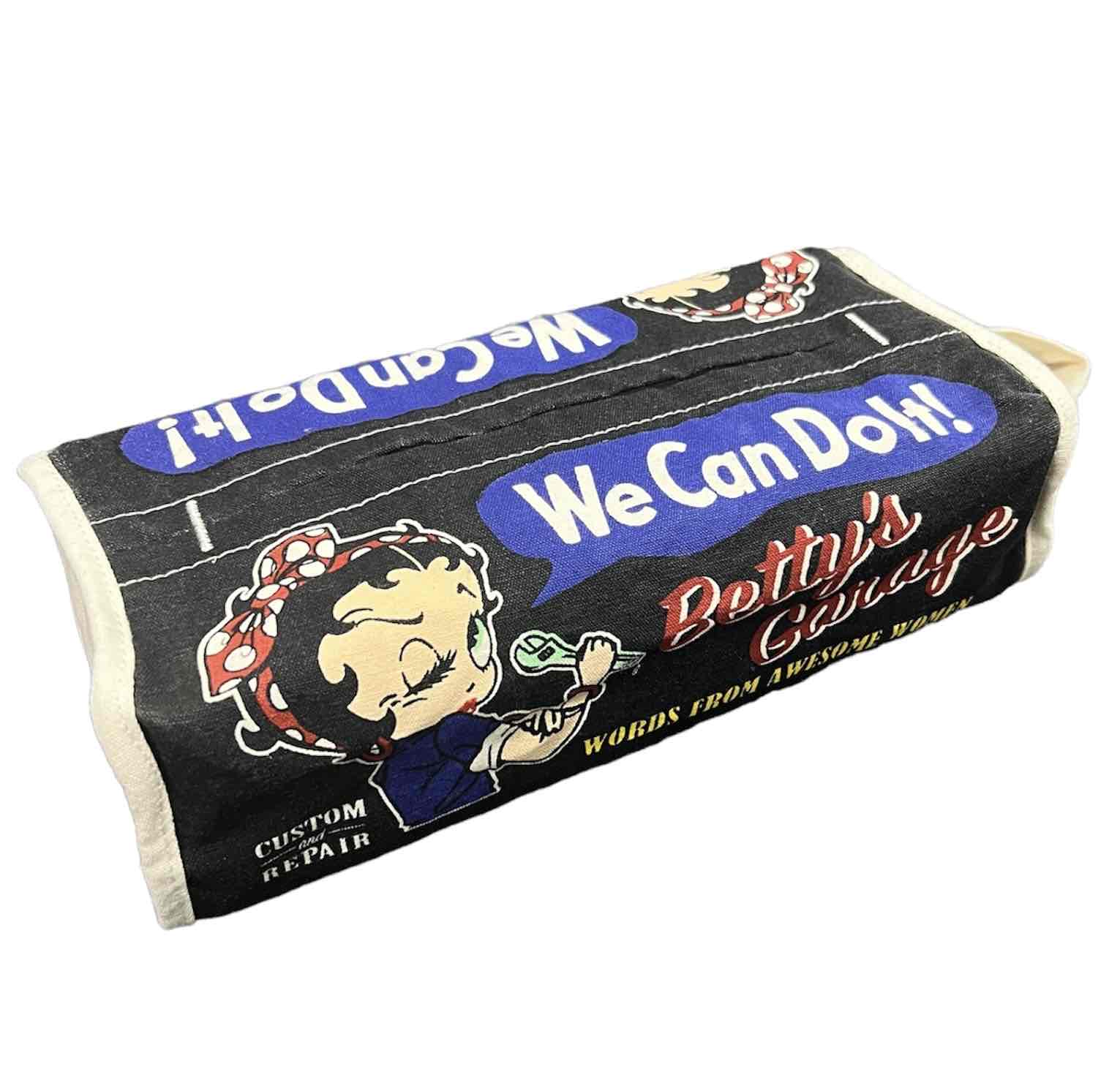 American Tissue Cover BettyBoop　ベティブープ　ブラック