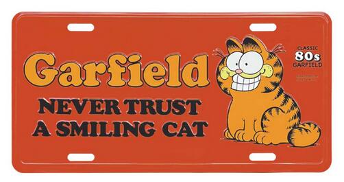 ガーフィールド 看板 [GF-00014-5] GARFIELD CMプレート 人気キャラ USA グッズ キャラクター サインプ..