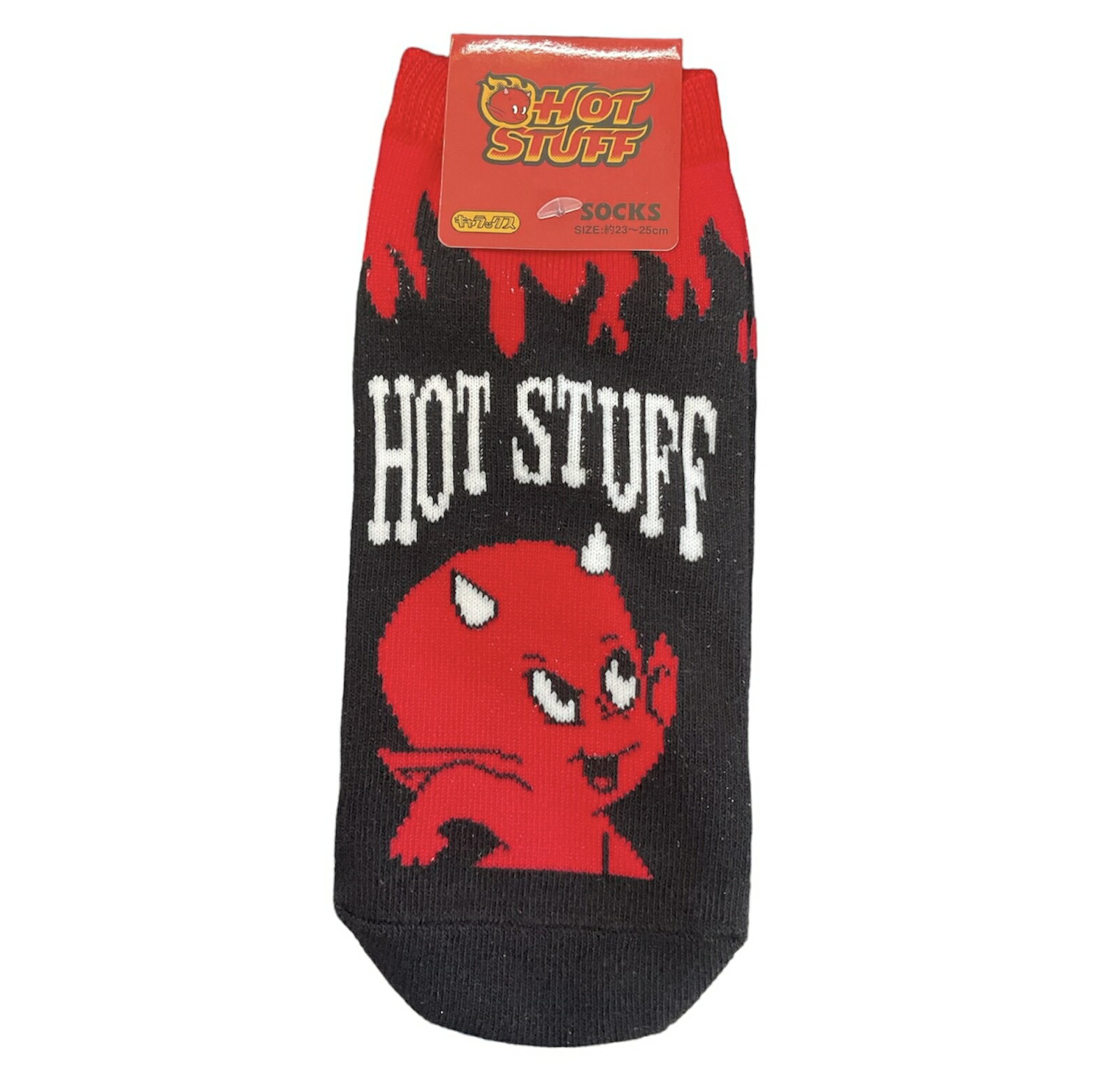 樂天商城 - [スモール・プラネット] キャラっクス ソックス 靴下 「ホットスタッフ」 HOTSTUFF