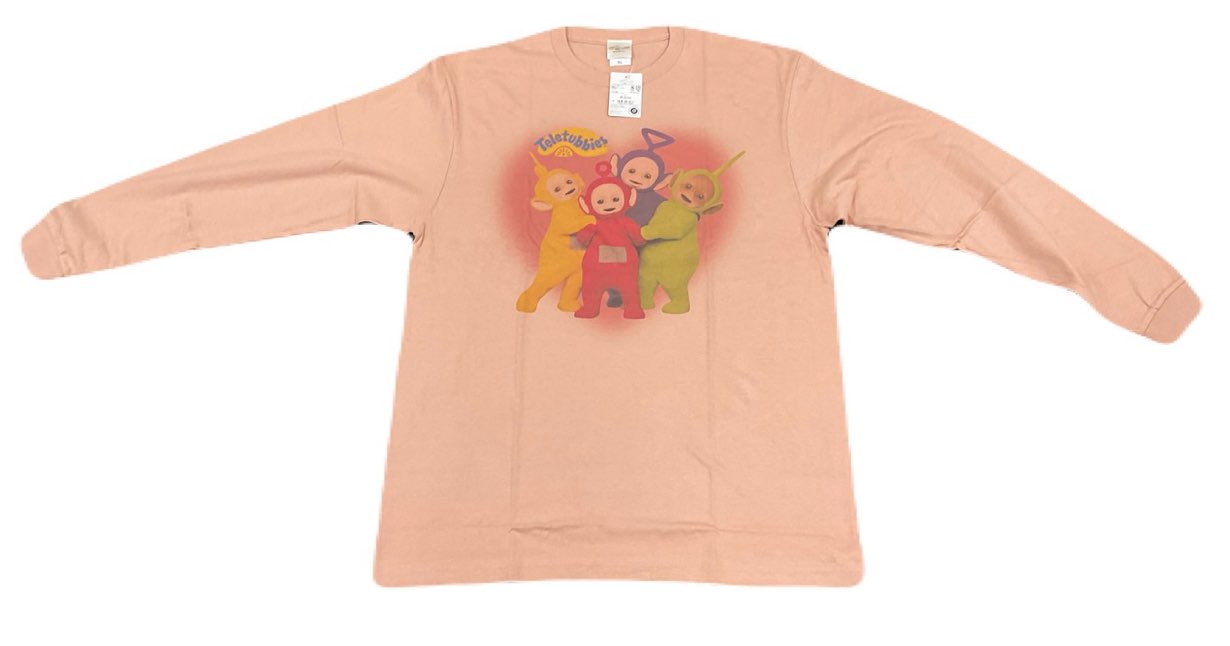 乐天商城 - ロンT　ロングTシャツ　テレタビーズ　ハート　☆サイズ2種☆
