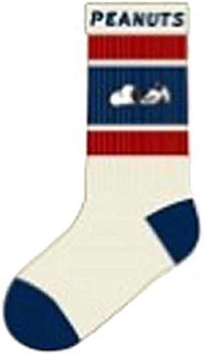 スモール・プラネット スヌーピー カラフルラインソックス レディース スリープ SNOOPY ピーナッツ