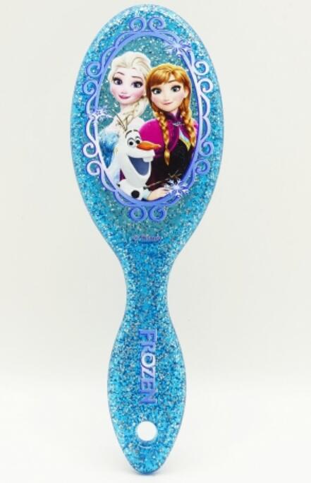 Rakuten - プリンセス　ヘアブラシ4　プリンセス　ヘアブラシ　アナと雪の女王　オラフ　ラメ　ブルー