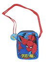 スパイダーマン ミニスクエアスリングバッグ(ロゴキラキラ)