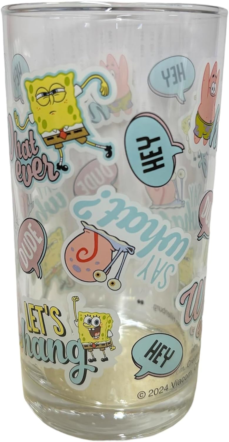 樂天商城 - 大西賢製販 SPONGEBOB グラス LET’S HANG