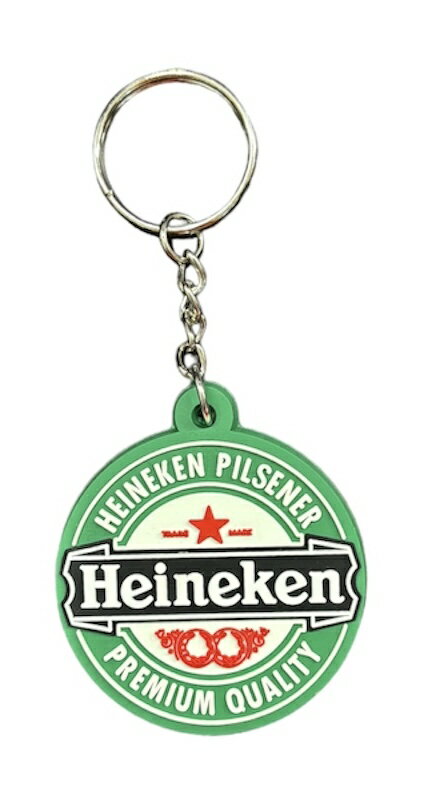 Rakuten - ラバーキーホルダー【Heineken】ハイネケン キーチェーン キーリング 並行輸入 アメリカン雑貨 アメリカンキャラクター アメキャラ 企業 カンパニー系