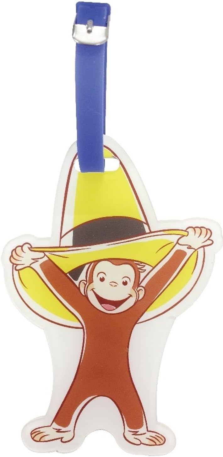 アイプランニング おさるのジョージ アクリルネームタグL 帽子