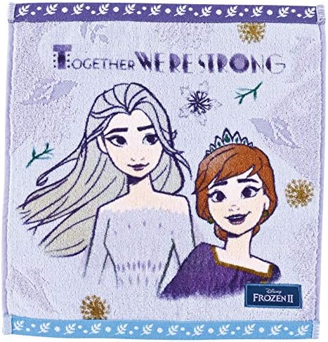 Rakuten - 丸眞 ハンドタオル ディズニー アナと雪の女王 クリアリーフ 綿100％ 抗菌防臭加工 2365000400