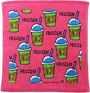 Rakuten - ハンドタオル[FROZEN DRINK]プリント ウォッシュタオル オクタニ おせ拭きタオル おもしろ雑貨 グッズ 通販