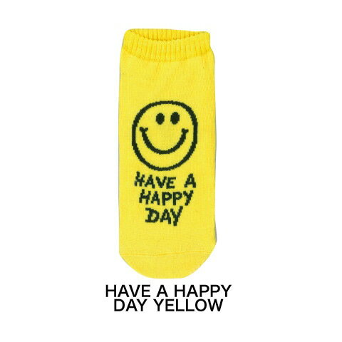 HAVE A HAPPY DAY アンクルソックス ANKLE SOCKS LADIES ★選べる2種類★