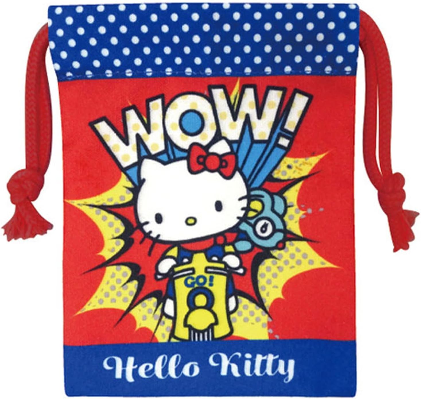 ケイカンパニー サンリオキャラクターズ （ヴィンテージレトロ）ミニ巾着 ハローキティ SAV-MKC-KT