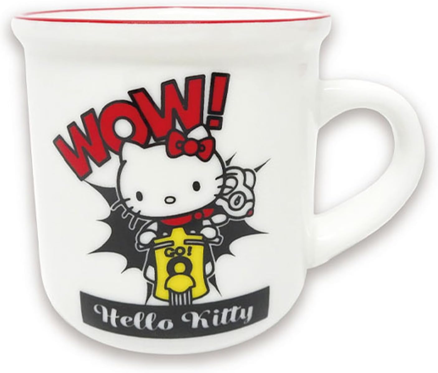 ケイカンパニー サンリオキャラクターズ （ヴィンテージレトロ）ホーロー風マグカップ ハローキティ SA..