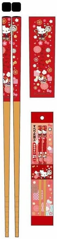 Rakuten - ケイカンパニー サンリオキャラクターズ （和雑貨シリーズ）箸 ハローキティ　☆選べる2色★