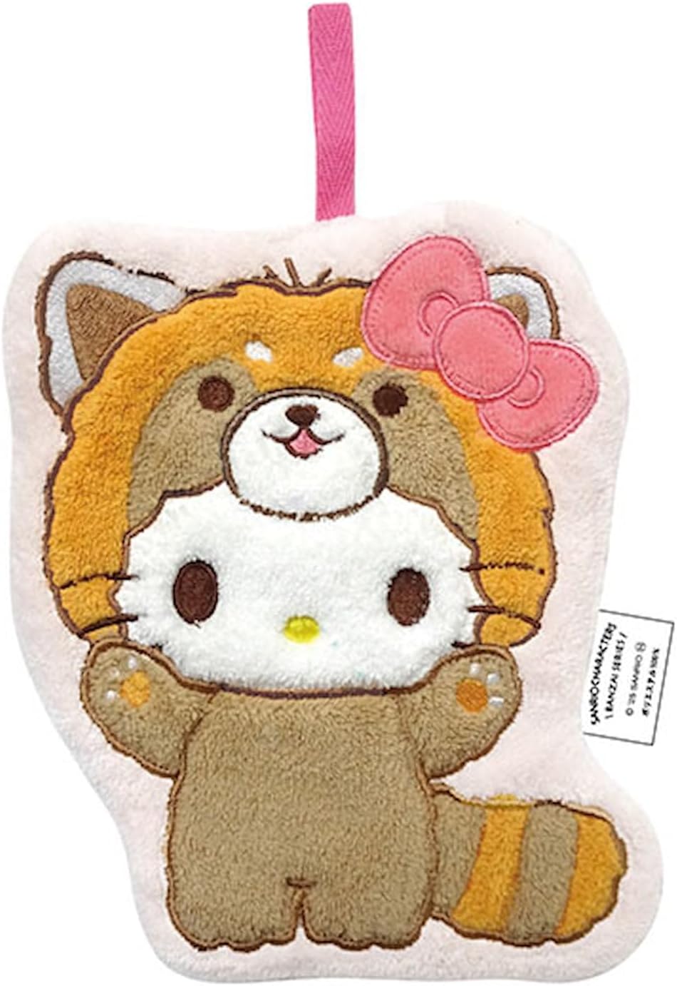 Rakuten - ケイカンパニー サンリオキャラクターズ（バンザイシリーズ） ダイカットタオルマスコット ハローキティ（レッサーパンダ） SAB-DT-KT