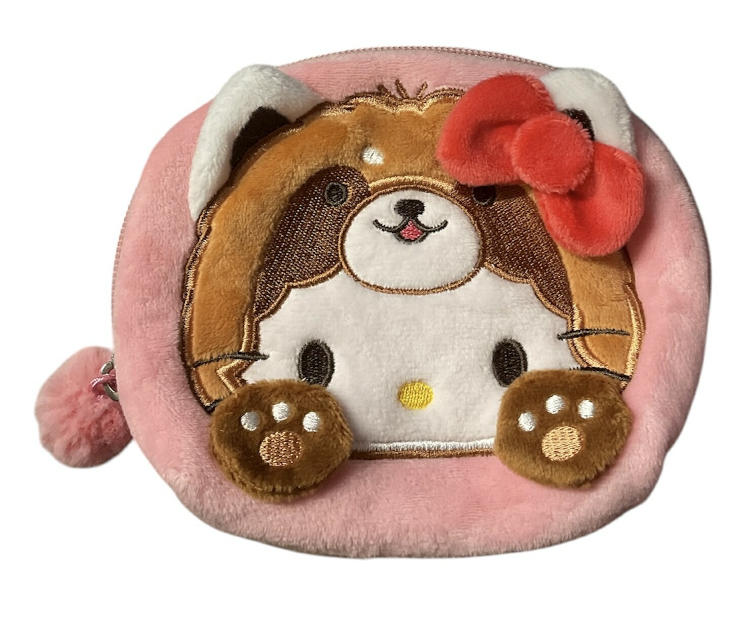 Rakuten - ケイカンパニー サンリオキャラクターズ（バンザイシリーズ） オーバルポーチ ハローキティ（レッサーパンダ） SAB-OP-KT