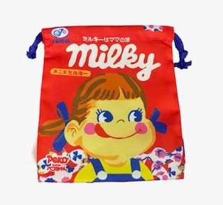 巾着 ポーチ ミルキー