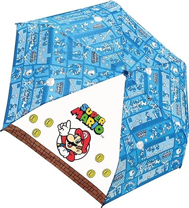 Rakuten - ジェイズプランニング 折畳傘 スーパーマリオ ブロック 90428