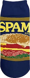 キャラクターソックス　靴下ソックス　SPAM　スパム　ネイビー