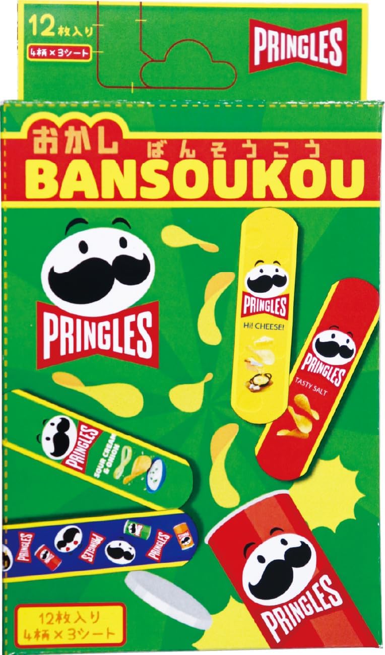Rakuten - ジェイズプランニング お菓子パッケージ 絆創膏 プリングルス 72×19mm SIB013