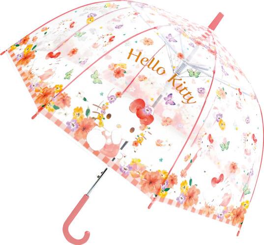 樂天商城 - ジェイズプランニング Sanrio ビニール傘 ハローキティ フラワー 55cm 32522