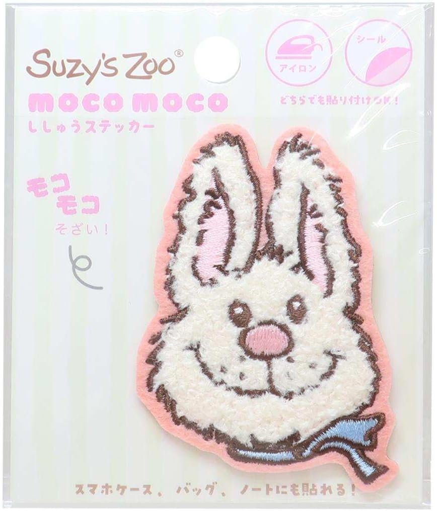 乐天商城 - スージーズーワッペン]モコモコ刺繍ステッカーララ SZ-5546671LL