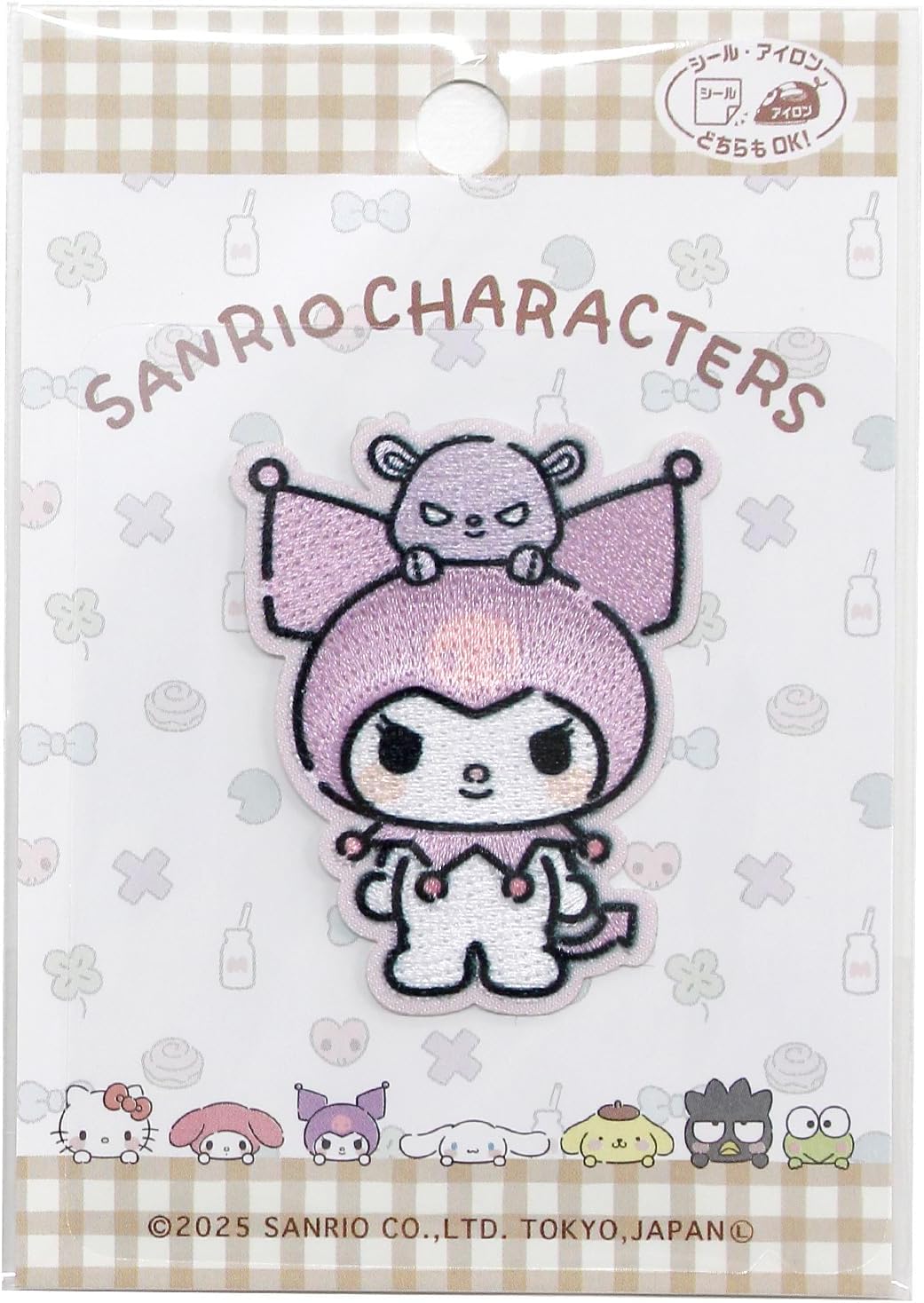 Other - パイオニア Sanrio characters ゆるっとシンプル クロミ ワッペン SCW601-SCW63