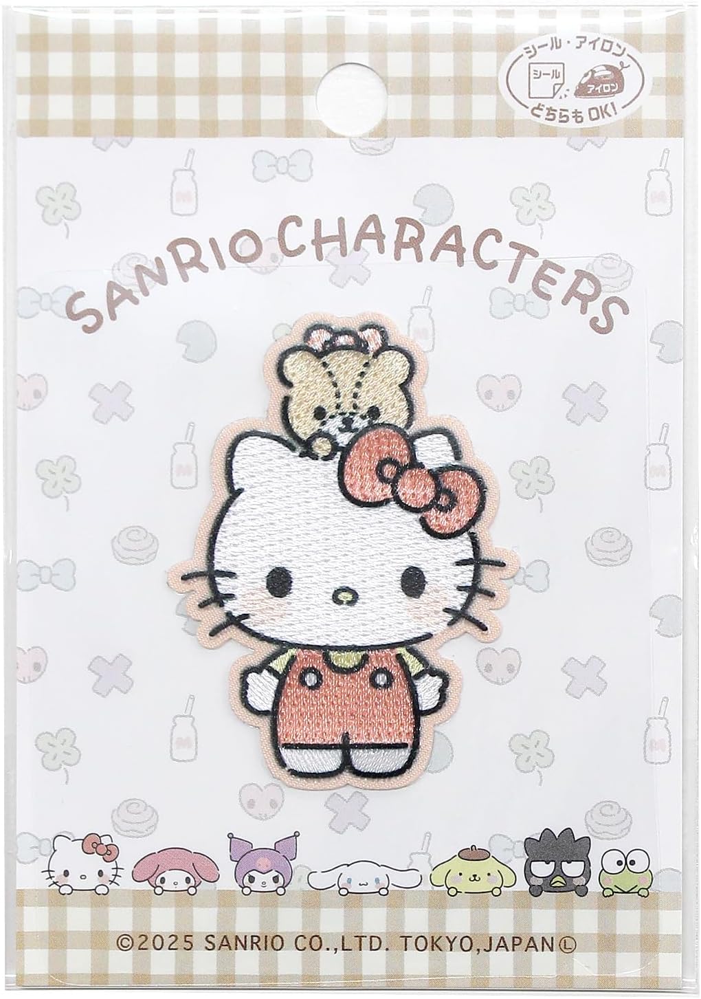 Rakuten - パイオニア Sanrio characters ゆるっとシンプル ハローキティ ワッペン SCW601-SCW61