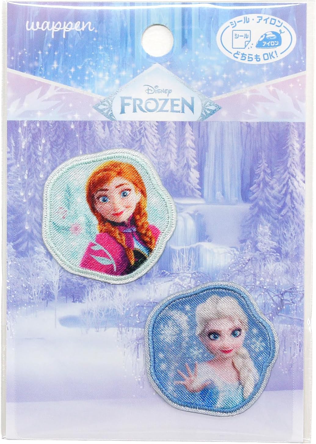 樂天商城 - パイオニア ディズニー アナと雪の女王 アナエルサ ワッペン MY7001-MY537