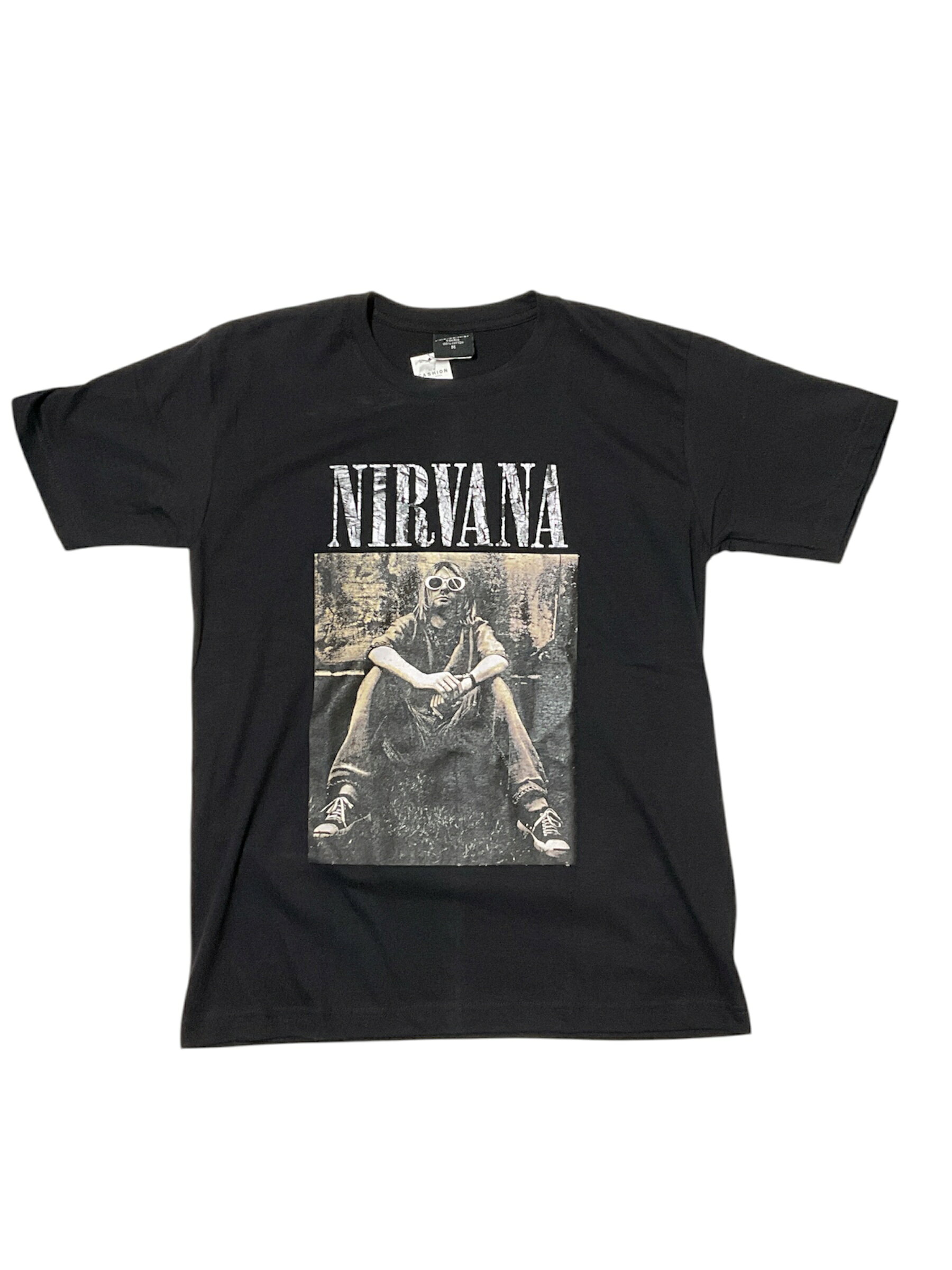 ★NIRVANA★ニルヴァーナ 映画 バンド Tシャツ ブラック ☆選べる3サイズ★