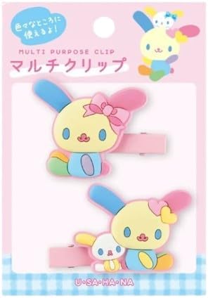 樂天商城 - ウサハナ マルチクリップ 　サンリオ　Sanrio　平成　平成キャラ　前髪クリップ