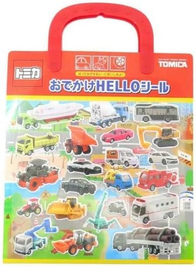Rakuten - トミカ おでかけHELLOシール 夏休み　車　働く車　304058