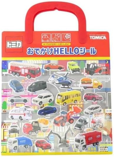 トミカ おでかけHELLOシール 都会の夜　車　働く車　304059