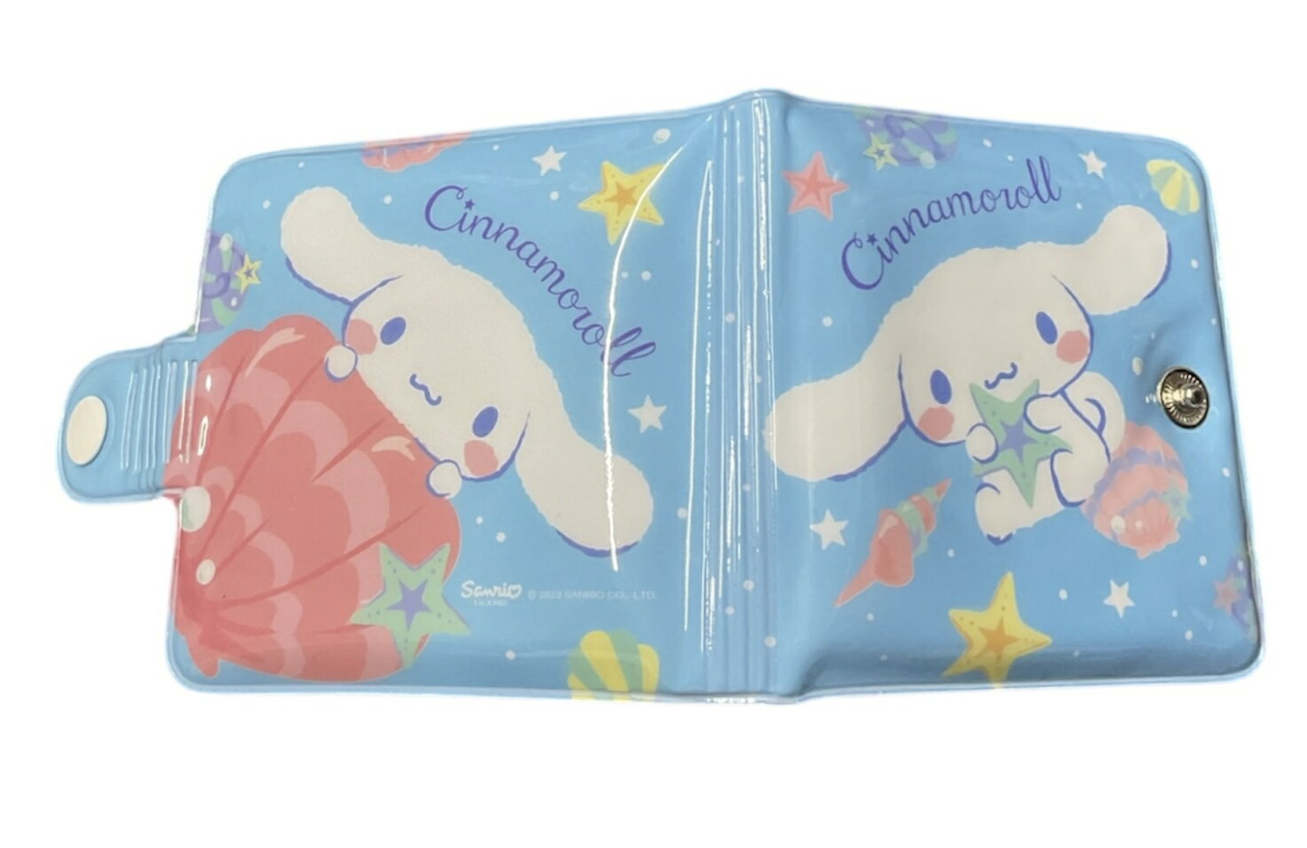Sanrio　[貝殻]　シナモロール　ビニールウォレット　財布　サンリオ　サンリオキャラクターズ