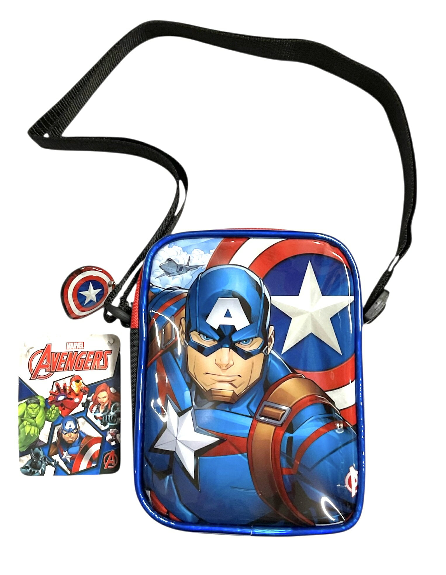 Rakuten - MARVEL　マーベル　（キャプテンアメリカ）　四角型　 [並行輸入品]
