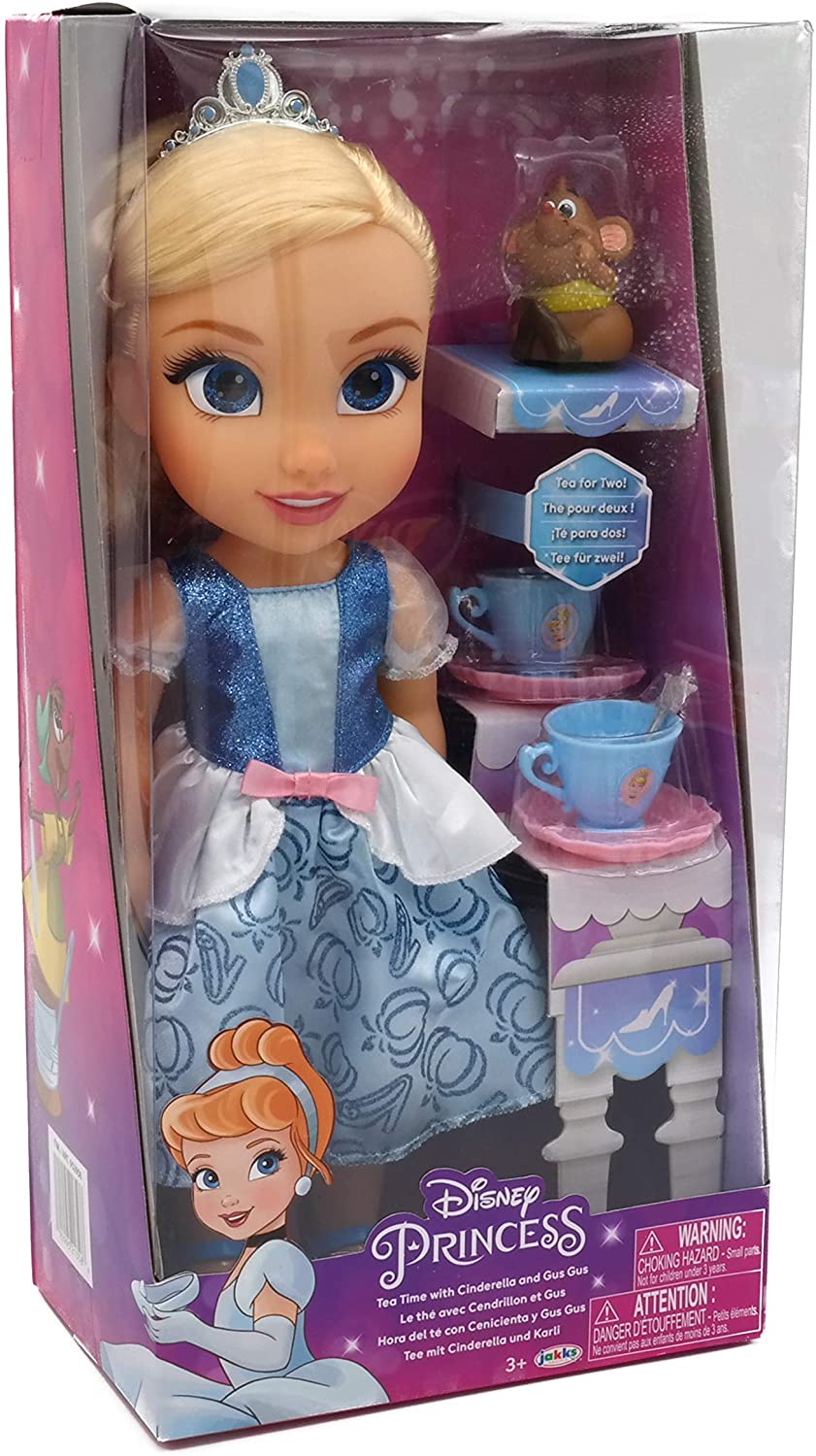DISNEY Princess　プリンセス トドラー ドール シンデレラ Tea time with　Cinderella&Gus Gus!