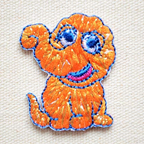 ☆★☆ワッペン セサミストリート スナッフィー/Snuffy ☆★☆ エルモとクッキーモンスターが大人気！セサミストリート(SESAME STREET)、スナッフィー(Snuffy)のかわいい刺繍ワッペンです。 茶色の毛で覆われた像とマンモ...