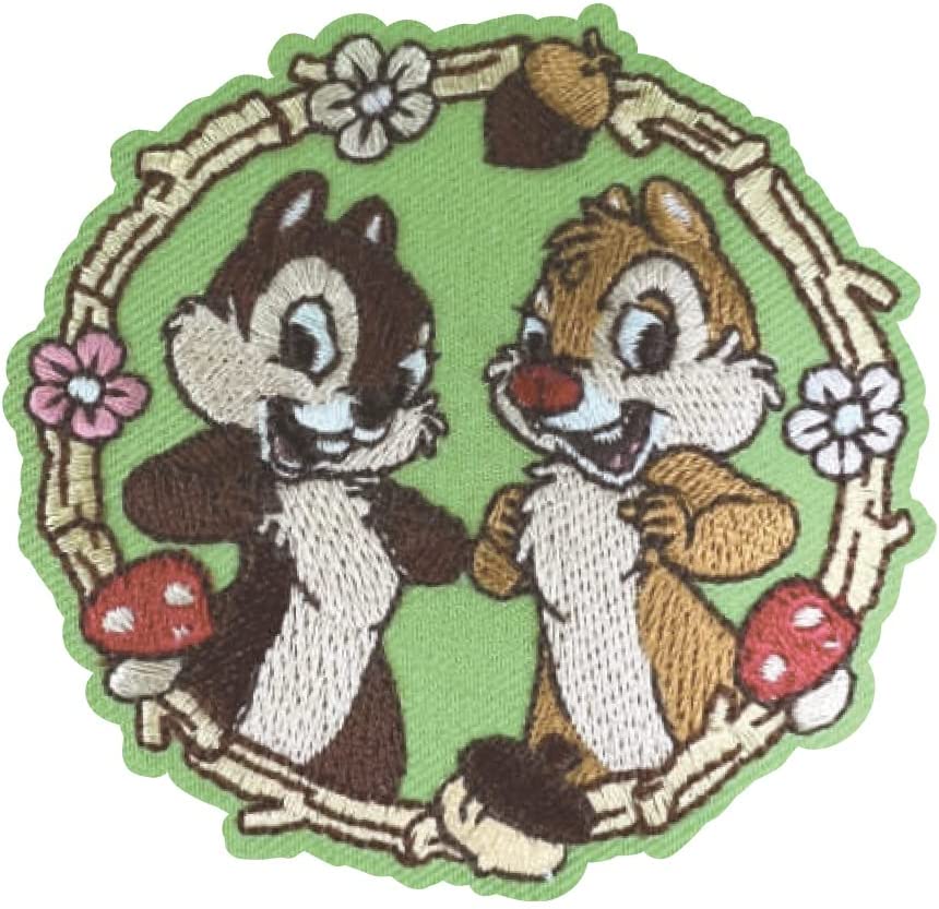 ミノダ チップとデール/ワッペン大　グリーン D01Y2129