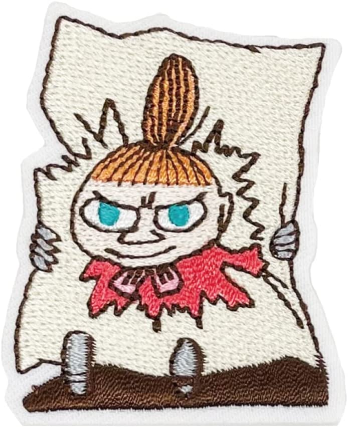 MOOMIN ワッペン小　いたずらリトルミイ AM2664