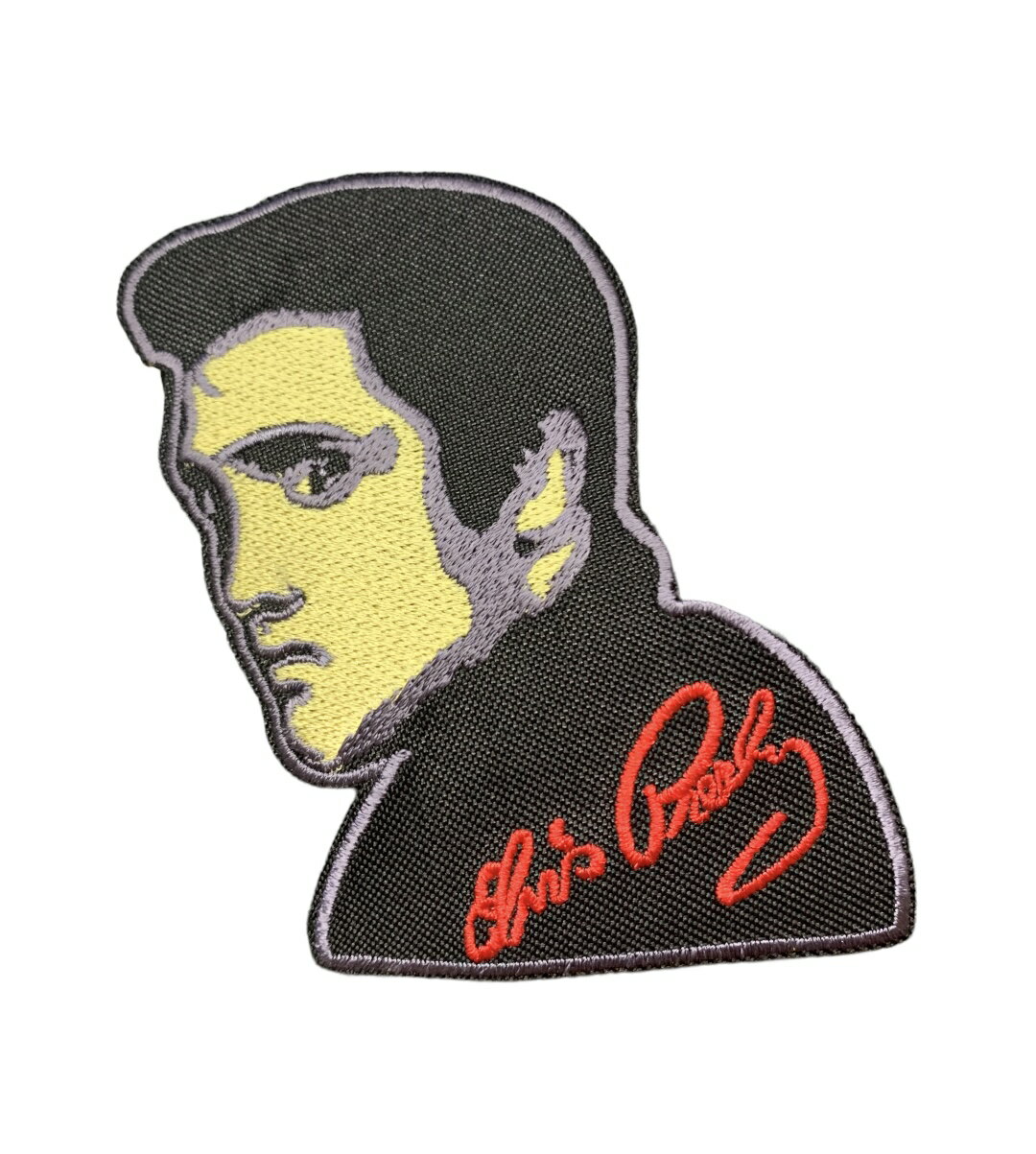 エルヴィス　エルヴィス・プレスリー　ELVIS　ワッペン　アップリケ　アイロンパッチ