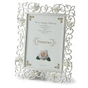 Weddingフォトフレーム★ミラーに彫刻★≪特別価格≫*ローズガーデン【名入彫刻込】
