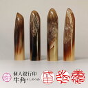 銀行印 水牛 牛角 天然 美しい 個性的 デザイン 柄アリ 12mm丸 レア 希少 印鑑 認印 男性 女性 ケース付セット 認印 職人仕上げ 通帳 プレゼント ...