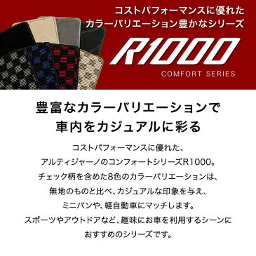 フロント用フロアマット マツダ ビアンテ CC H25年1月〜 MAZDA 【R1000】 フロアマット カーマット 車種専用アクセサリー