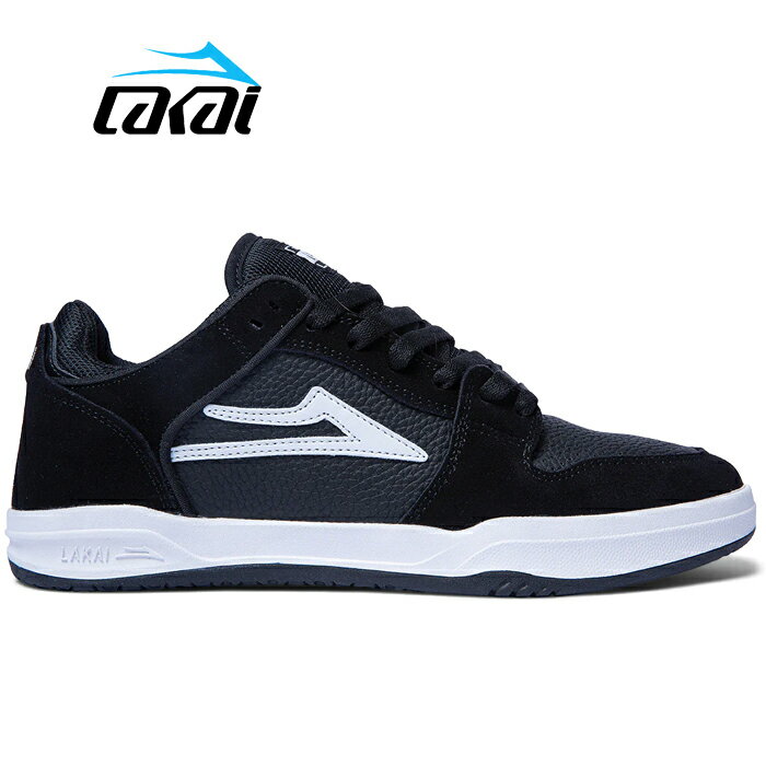 スケートボード シューズ スニーカー スケシュー 靴 ラカイ LAKAI TELFORD LOW BLACK SUEDE