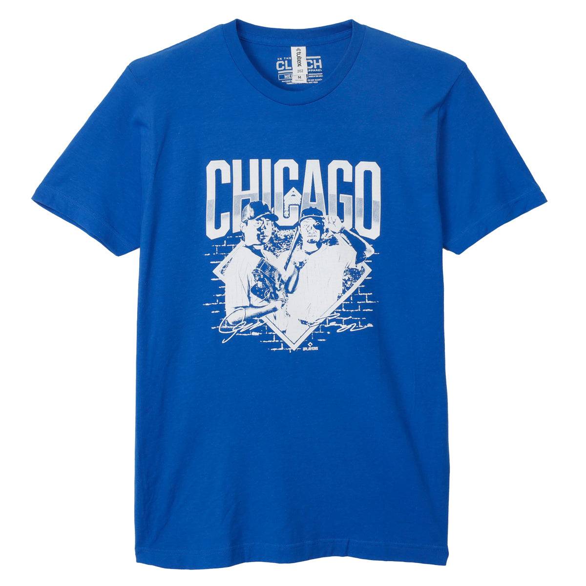 Rakuten - 【InTheClutch】今永&鈴木　Tシャツ　日本開幕戦記念デザイン　chicago japanese stars royal　 MLB選手会正規ライセンス商品