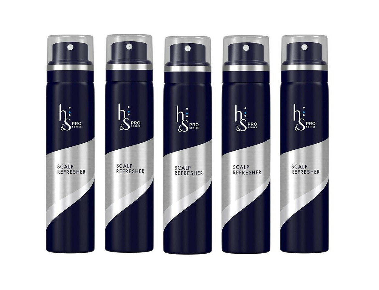 【5個セット】h＆s　ドライシャンプー　頭皮の臭い・フケ対策　スカルプリフレッシャー (65ml)　新品