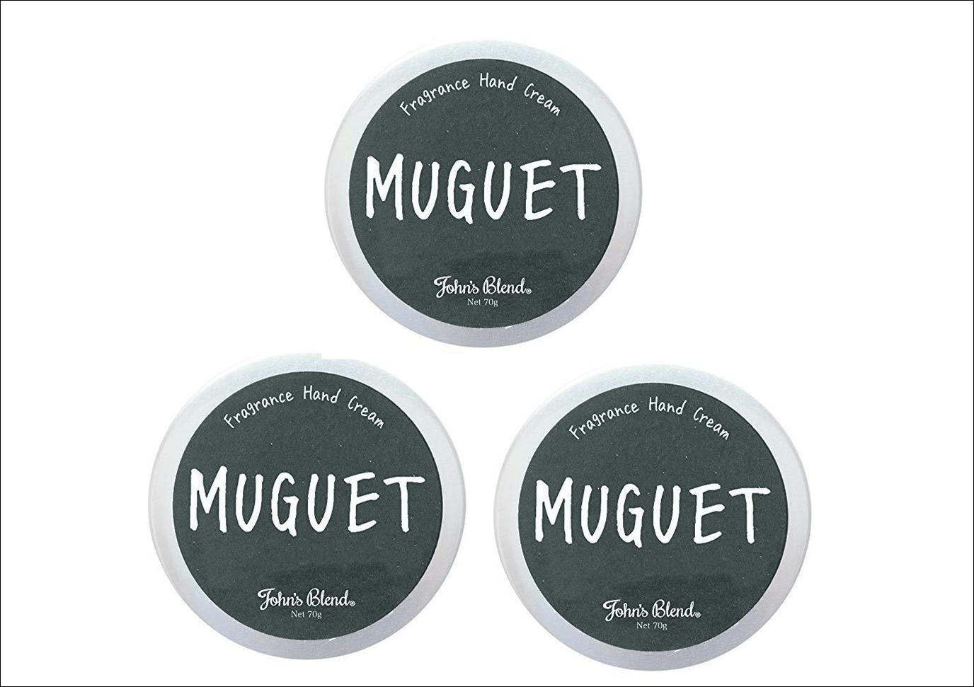 【定価1800円×3個セット】ノルコーポレーション フレグランス ハンドクリーム『MUGET/ミュゲ(70g)』新品
